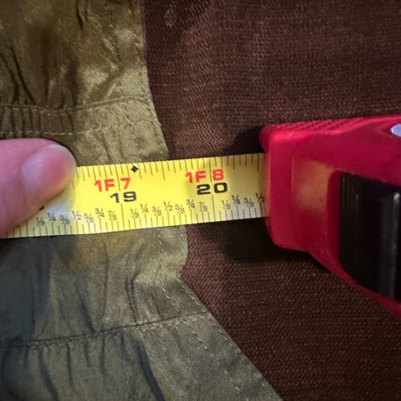 Areli Collection Purple Green NWT Reversible Button Down Blouse Sz 10. 100% Silk - Picture 14 of 15